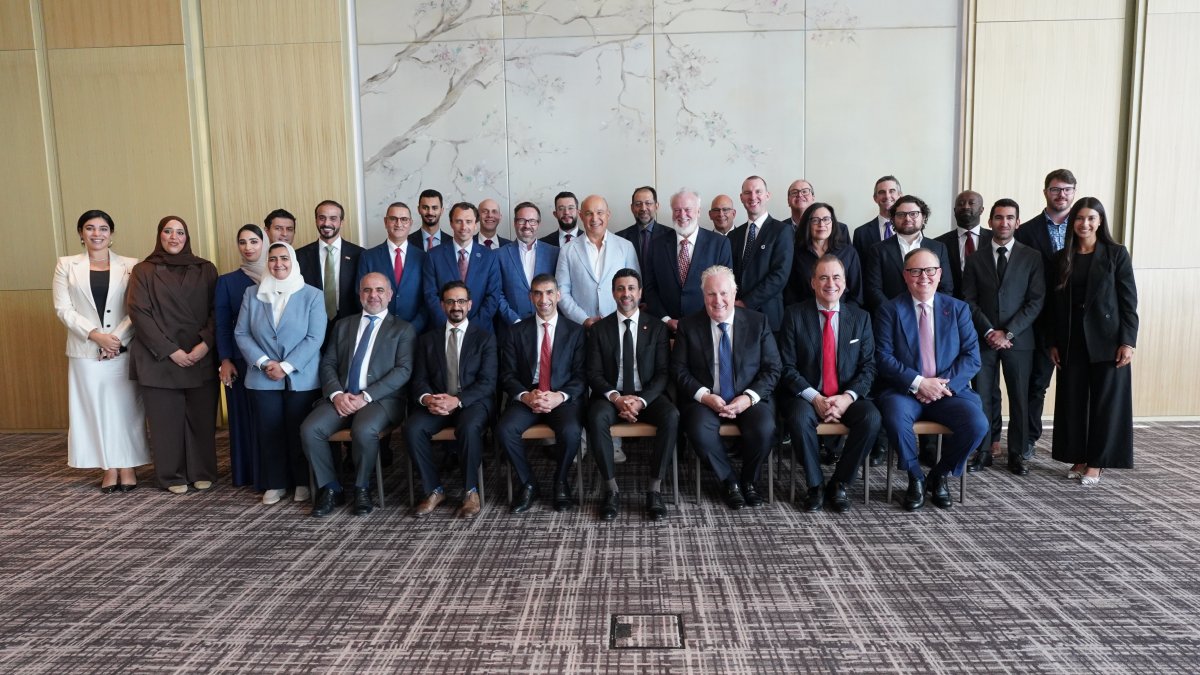 CanadaTrade's tweet photo. 1/2 In Toronto, Minister Sidhu and H.E. Dr. Al Zeyoudi, UAE Minister of Foreign Trade, announced the conclusion of the Comprehensive Economic Partnership Agreement negotiations: https://t.co/o5NS0nFkQX https://t.co/aKEPqBckNo