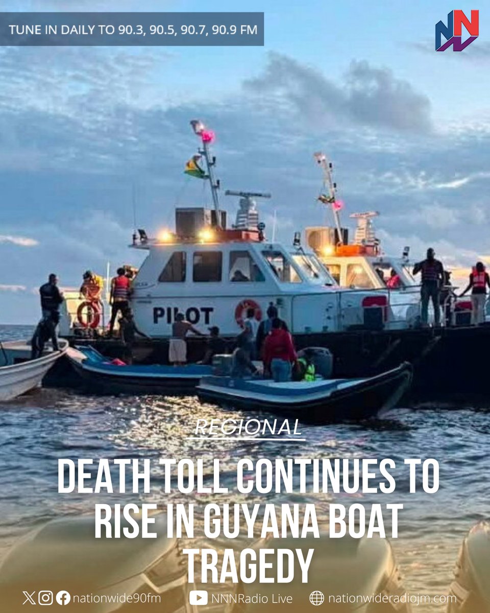 NationwideRadio's tweet photo. The number of bodies recovered from the MV Barima tragedy in Guyana has risen to 73.

READ MORE HERE: https://t.co/XUnFk3M6qO https://t.co/Oqirtpn9jl