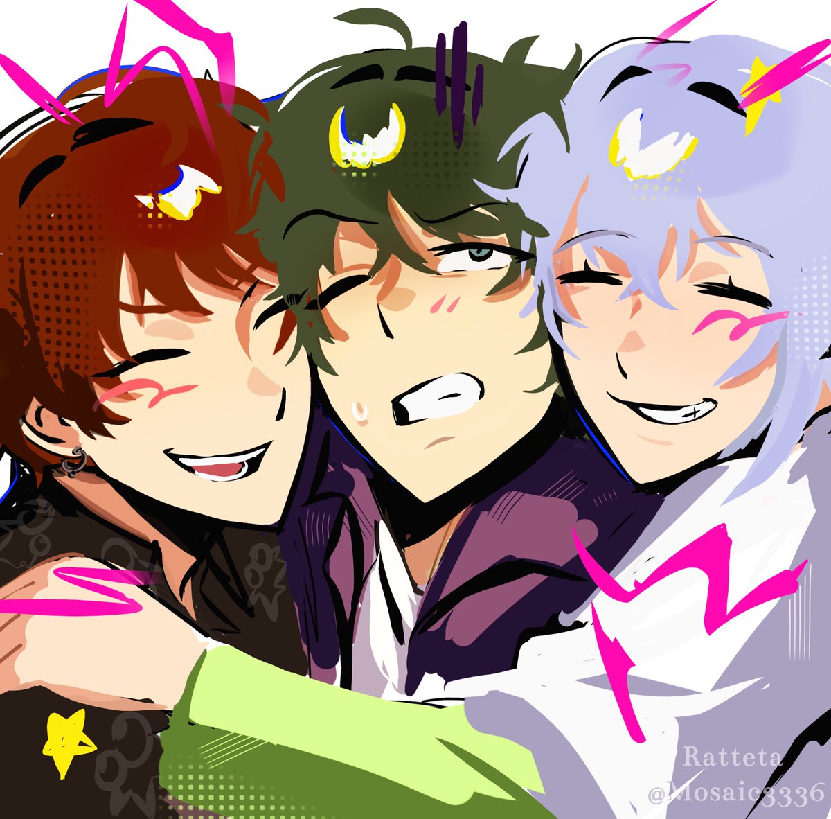 Mosaic3336's tweet photo. Family hug >< https://t.co/5SDI7m7nXQ