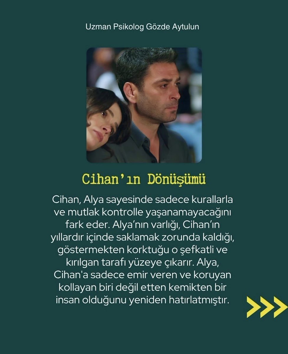 senesinlen's tweet photo. Sezon finalinde bu dönüşümleri kendi ağızlarından da duyduk bu güzeldi 

C: "Sen beni sevebildin, değiştirebildin.."
A: "Sen o boşluğu doldurdun, ait olduğum yere dönmüş gibi hissettim"

#UzakŞehir #CihAl https://t.co/GUgu2aMYur