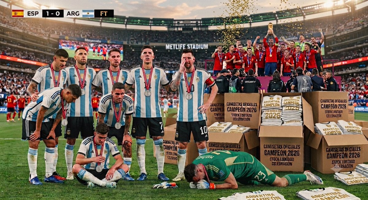 SrConPeriodico's tweet photo. @MessiLed1 Todavía le quedaba por ganar una camiseta de Campeón, por lo menos. https://t.co/Veez0CGsj5