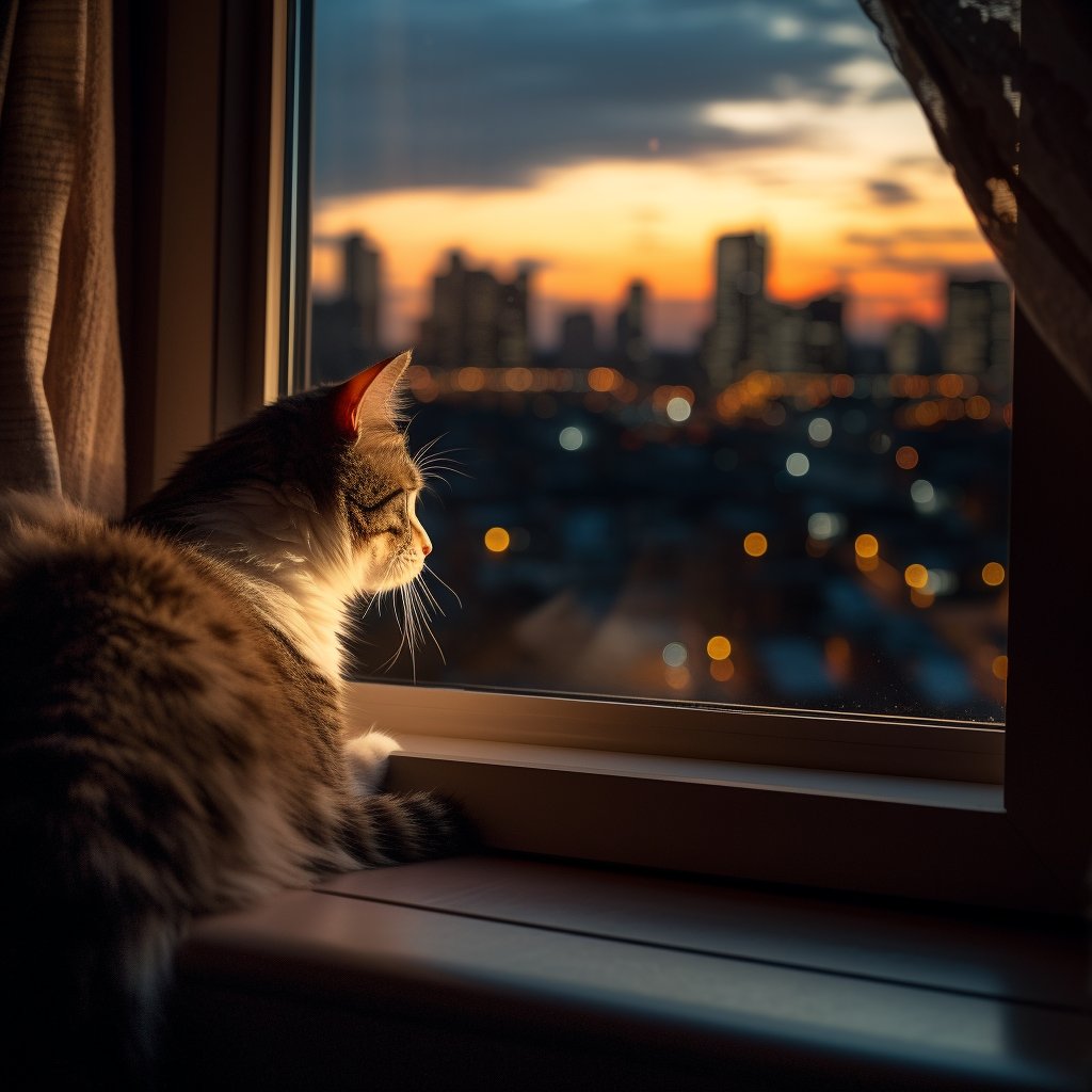 thepostofficial's tweet photo. Sunset hues paint the narrow lane, a cat curled on a windowsill—city’s quiet magic hits different when you slow down. https://t.co/7qc8r5O5Gx