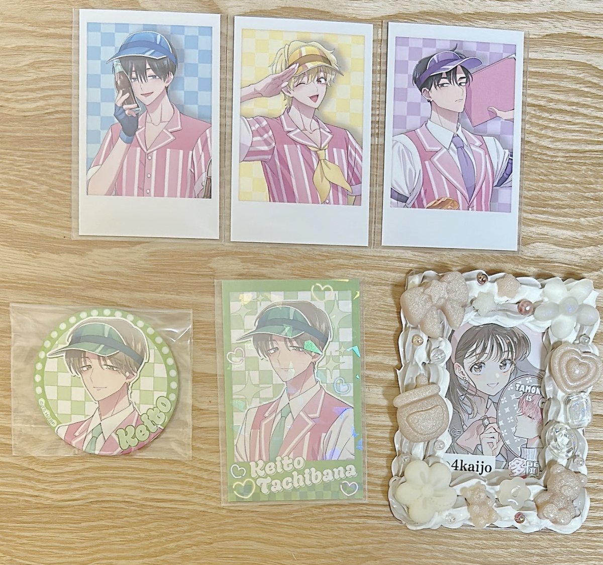 4kaijo's tweet photo. 譲渡 多聞くん今どっち!? アモカフェ AMOCAFE in Diner

譲  坂口桜利 石橋ナツキ
      甲斐倫太郎 立花敬人

求 定価+送料

迷子防止のため纏めての方優先 https://t.co/RDmROGYFMU