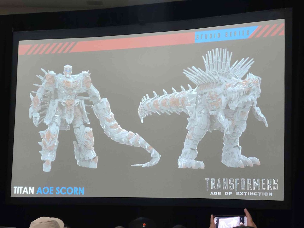 TFHypeGuy's tweet photo. SS TITAN SCORN REVEALED!!!!!

I AM BROKE HASBRO YOU WON THIS IS IMMACULATE AND BETTER THAN GRIMLOCK https://t.co/zq3VexNCEH