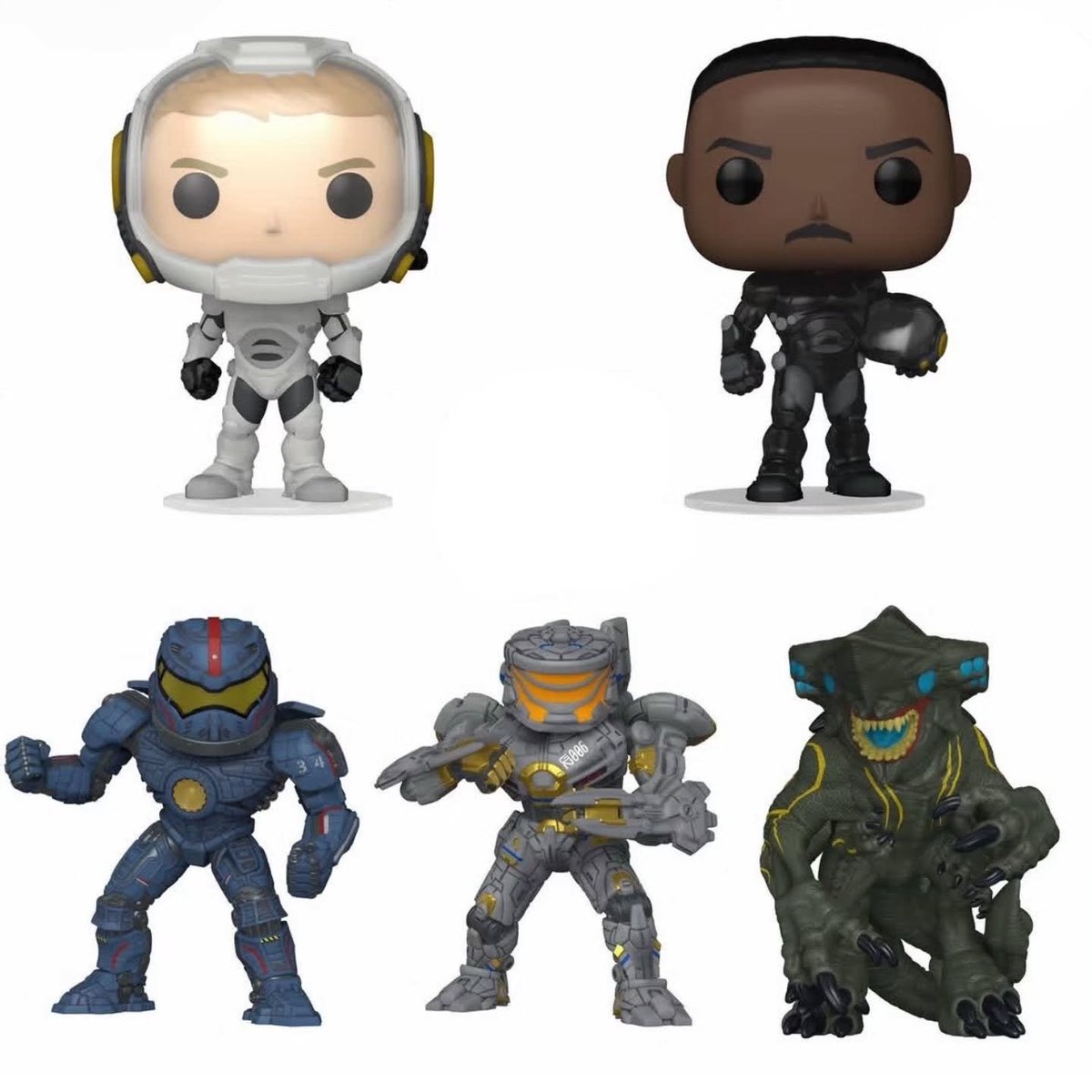 KaijuNewsOutlet's tweet photo. The new line of official Funko POP! Pacific Rim figures have been revealed. https://t.co/rLhY88xyHv