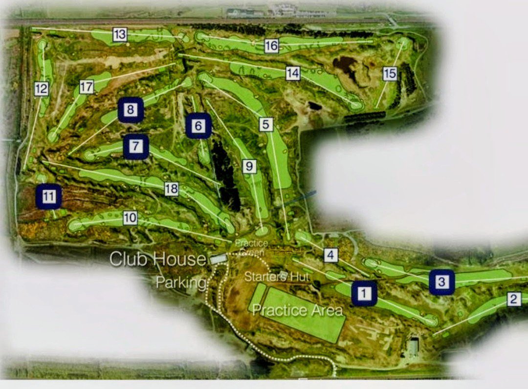 TT77977725's tweet photo. LPGA Scotish Open
Dudonald links
開業1911, 再設計2003
と新しい。米国人による設計。ハーフでクラブハウスに戻る米国スタイル?。
図はBluegolf 
13上は列車が通る。
海は下に別のゴルフ場がありその先。 https://t.co/wKWeBotpyJ