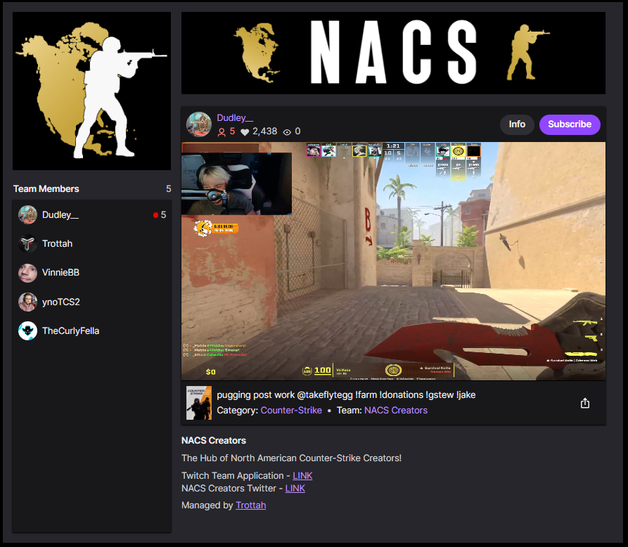 NACSCreators's tweet photo. A wave of invites sent out today for the NACS twitch team!

Just getting started 💪😎 https://t.co/tpdsAOIwos