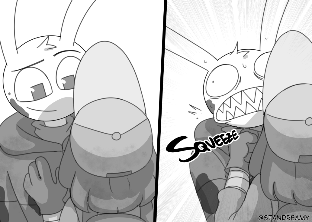 Standreamy's tweet photo. Squeeze💜

#funnybunny #tadc #tadcfanart 

81/? https://t.co/aSQqkeqnSC