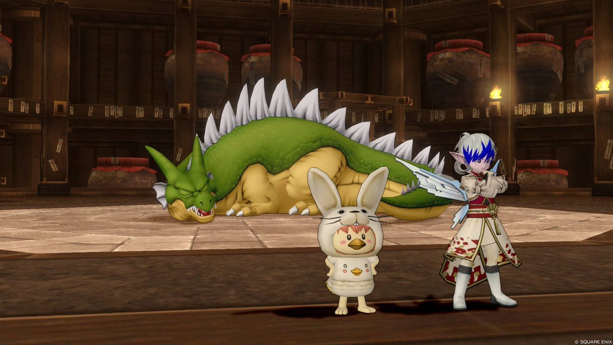 8_dq10's tweet photo. 昨日は隠者とかいうのになろうとしてみたよ（まだなれないw）

あと1億と2000年振りに魔法の迷宮入りました🐯

初心者･復帰者ルームというのにも入れてもらいました🐈

ワシとﾖｯﾒ垢にはver8も入れてみた！

本格的に帰ってきたかどうかはおいといて、インできるときにふんわり楽しみたいな✨️ https://t.co/dgmMSF3SEI