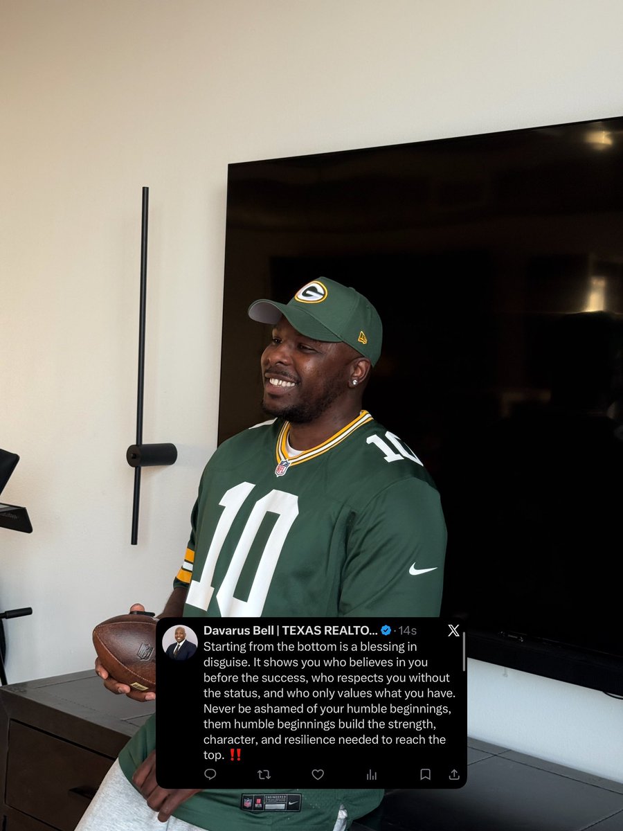 DavarusBell's tweet photo. ‼️Go Pack Go #packernation https://t.co/9vNcsdXEd7