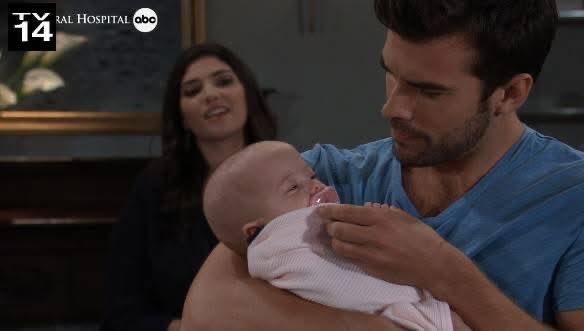 ChalynnForever_'s tweet photo. Bailey Lou and her daddy chase GodDaddy Chase #GH #Throwback #GH16K #BabyBaileyLou #UncleChase #GodDaddyChase https://t.co/jmQFYRxSL9