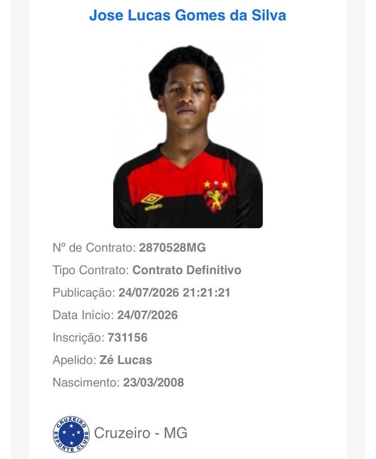 Edinho do Sport 🦁 tweet media