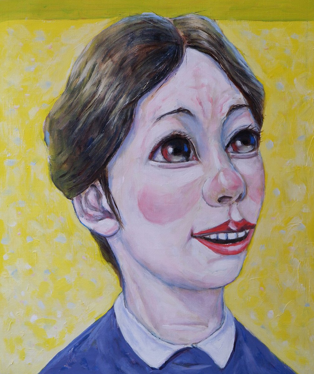 monetoto's tweet photo. 2026.07.25 kazuo Adamski oil on canvas F8 op1721
"Fig.Untitled Painting #398 2026"
#portrait #abstract #oilpainting #expressionism #art #kunst #抽象画 #油彩 #絵画 #アート #写真 #photo #contemporaryart https://t.co/CGFSNc49C7