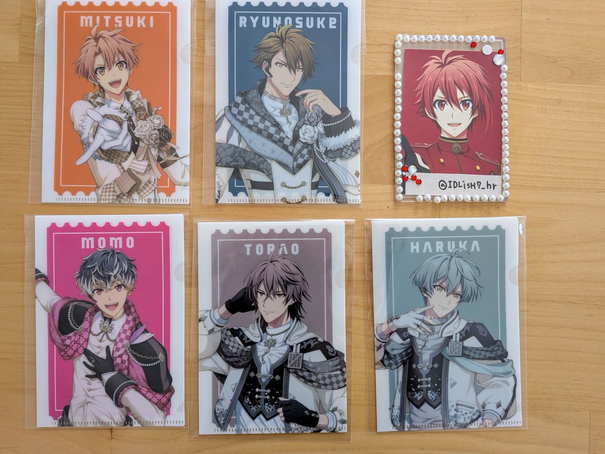 IDOLiSH7_hr's tweet photo. 《交換》アイナナ アイドリッシュセブン 4WJ 4J 特典ミニクリアファイル

【譲】三月、龍之介、百、悠、虎於

【求】陸 

🍀郵送交換
🍀1点からでも大丈夫です!!

検索からもお気軽にお声掛けください。
よろしくお願いします‼️ https://t.co/BXD4ifFkrt