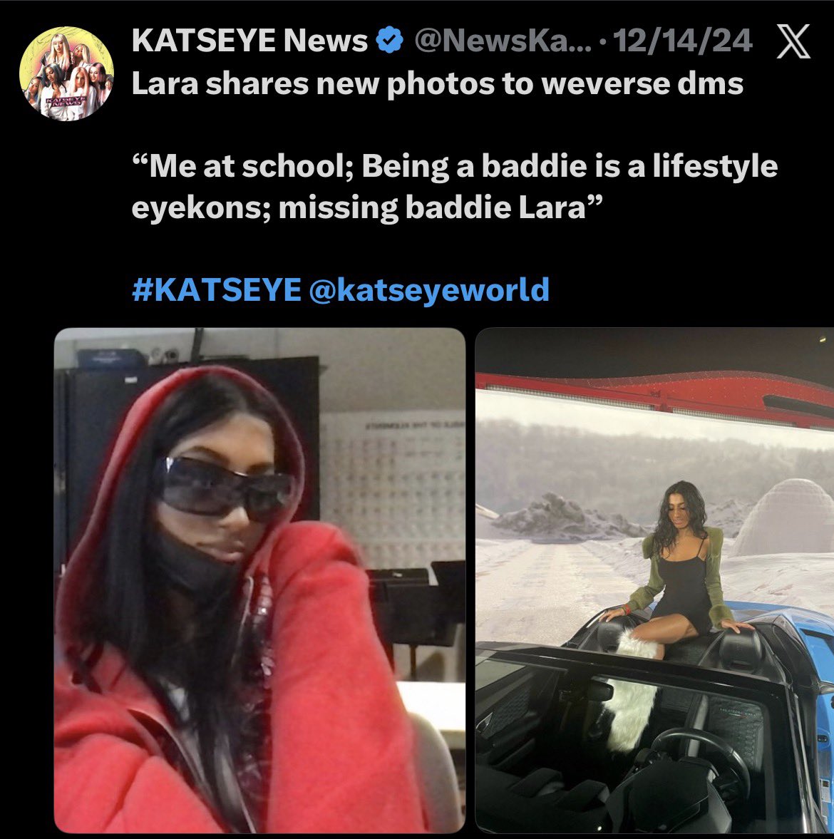 crazyymug's tweet photo. @rain2042149 so how was she serving baddie and masc in the span of 1 year https://t.co/b3ivlBdsEJ