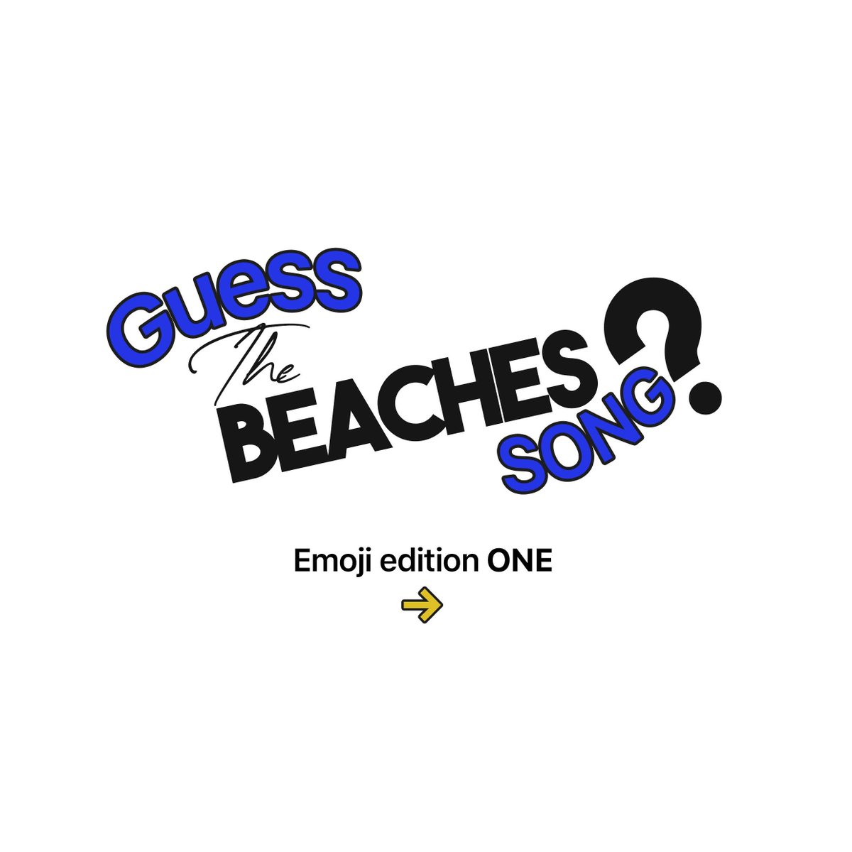 TheBeachesWorld's tweet photo. Guess The Beaches Song By the Emoji!

#Thebeachesband #offcampus https://t.co/eJ8g2JOQ9N