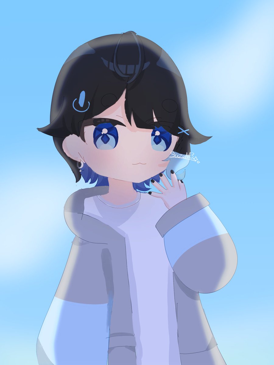 SuzuM3_'s tweet photo. 夏 #illustration https://t.co/WUsr3jOqXt