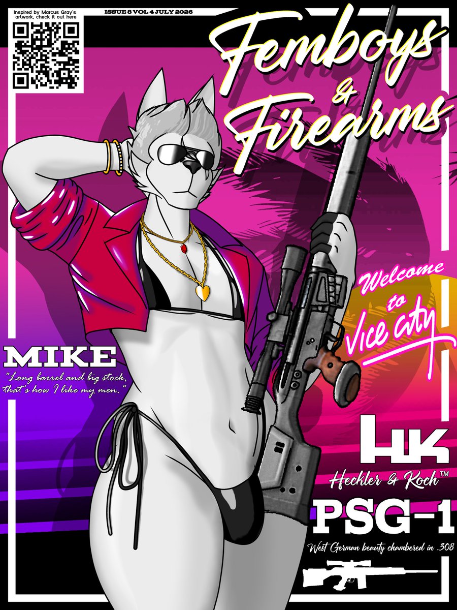 DoNotTheMike's tweet photo. Femboys and Firearms: Heckler &amp; Koch PSG-1 https://t.co/3Yt7IapAKj