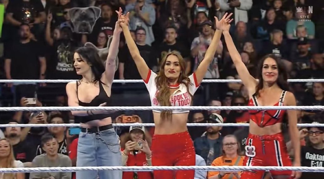 thebellasfave's tweet photo. MY MAMA IS BACKKK!!! #Smackdown https://t.co/OwGYWmFe2u