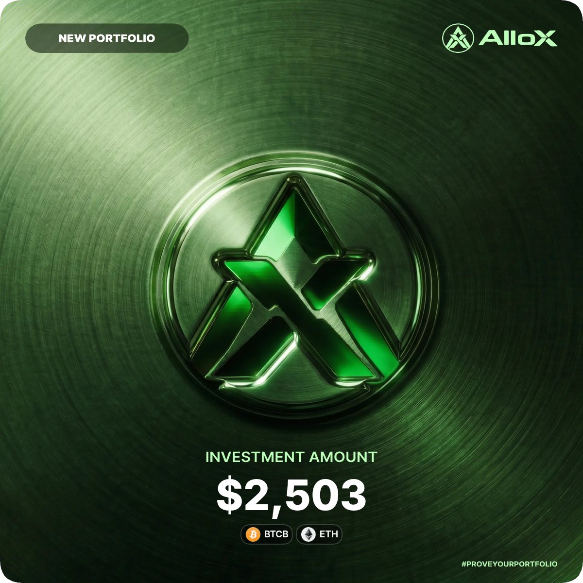 halucoin's tweet photo. Just proved my portfolio on @alloxdotai 🚀

#ProveYourPortfolio #AlloX https://t.co/VuLUseQh3R