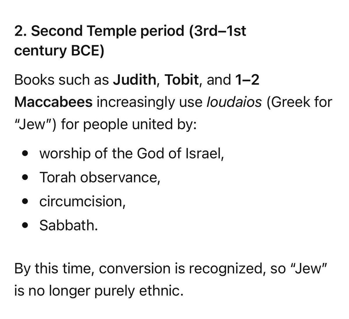 SepharadicA's tweet photo. @DemsAgainstJews @tomerbb8 @JewsGoingApe @whitesocksclips Dont cry you can block me if you cant handle this argument but can you explain this? How does one foreigner gets converted and become Judean? Or is it a Jew? What was the name of the religious practice Judeans had? What about the gentiles in Judea why werent they called "yehudim" https://t.co/2ubAKa9m8z