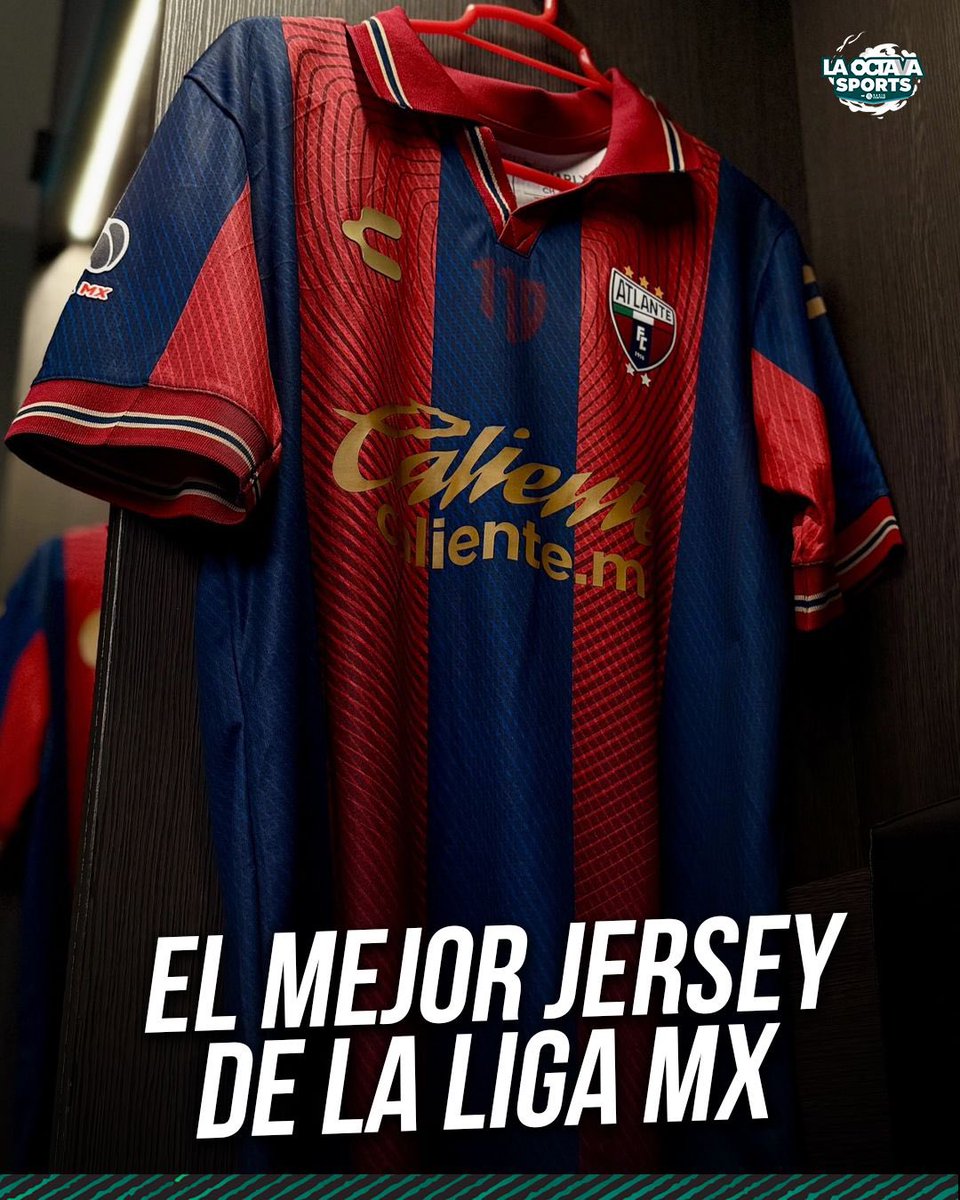 laoctavasports's tweet photo. EL POTRO ESTÁ LISTO Y SU JERSEY TAMBIÉN👕💥

Atlante hará su debut en casa contra América y ya la indumentaria está lista 😎

Podemos decir que es la playera más linda del torneo 😍 https://t.co/tro6iteujF