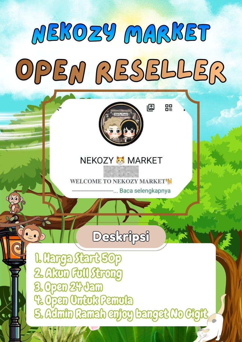 merrxona's tweet photo. Pagi semuanya aku lagi Opress nih harga murce² start 50p bisa dijadikan cadangan dan join no fee no target, ada 3 admin on sampai pagi dan fast rep, banyak promo menarik yang cuan banget buat kamu, akun full strong ada yang mau Intip Pl? Bisa wa dan dm yay 
#zonauang https://t.co/zzfw8d4xJl