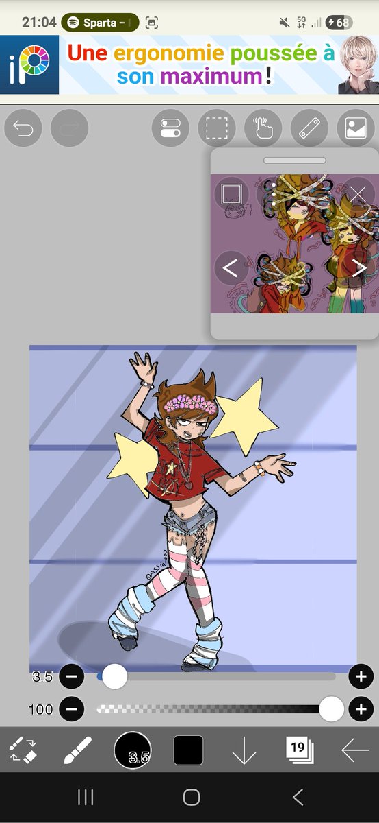 blinkAssia's tweet photo. Monster tord !! 
Tord #eddsworld
#eddsworldtord
#fanart
#eddsworldau https://t.co/NBKLPHRMv2