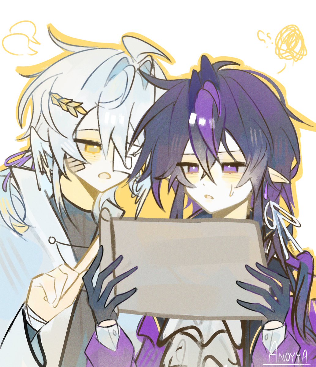 owanoyyai's tweet photo. Ew 
#sapsflux #fluxarata #polarityduo #saparatafanart #fluixonfanart https://t.co/s8z7aqLMPD