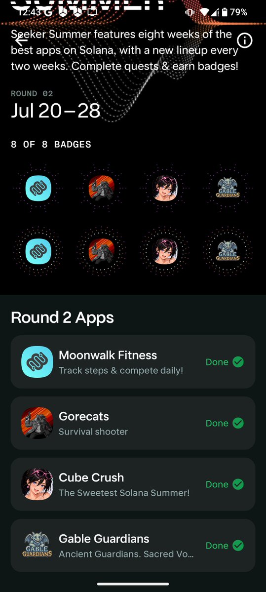 cryptosevani's tweet photo. @baelor_sol @solana @solanamobile Made it! The secret is levelling up not just gathering ammo! It was a tough one https://t.co/tVoF158R4i