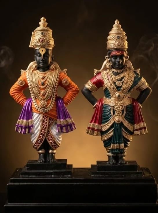 Anaogha's tweet photo. विठू माऊली तू माऊली जगाची
माऊलीच मूर्ती विठ्ठलाची, विठ्ठला मायबापा || 

काय तुझी माया सांगू श्रीरंगा
संसाराची पंढरी तू केली पांडुरंगा
डोळ्यातून वाहे माय चंद्रभागा
अमृताची गोडी आज आलीया अभंगा विठ्ठला
अभंगाला जोड टाळ चीपल्याची
माऊलीच मूर्ती विठ्ठलाची 🙏🏻 https://t.co/DcvHh1a73m