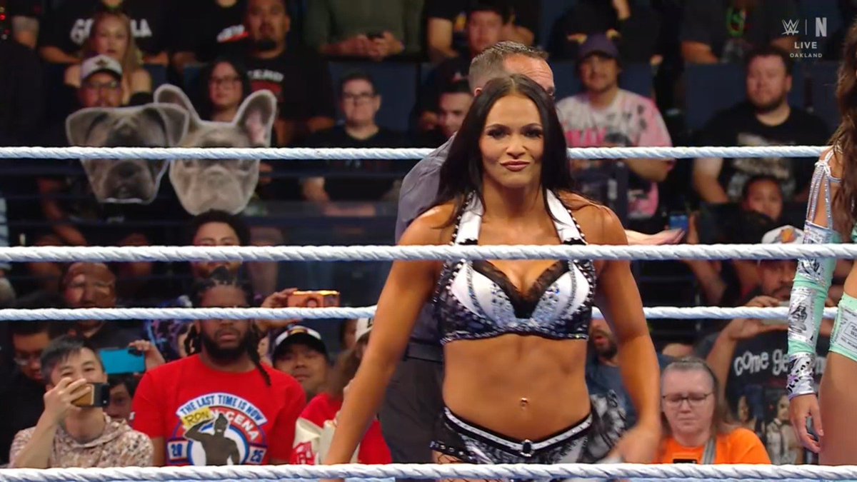 Chelsea Green and Kiana James fight for a spot in the SummerSlam
