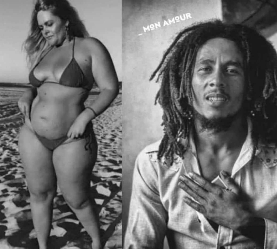 Gabriel_Cas_Cer's tweet photo. La mujer perfecta es:

Una vez le preguntaron a Bob Marley si había una mujer perfecta.
Y él respondió

¿A quién le importa la perfección?
Incluso la luna no es perfecta, está llena de cráteres
.. ¿Qué pasa con el mar? increíblemente hermoso, pero muy salado y oscuro en las profundidades.
.. ¿Qué pasa con el cielo? Siempre tan infinito, es decir, las cosas más bellas no son perfectas, son especiales y cada mujer, cada hombre y cada persona elige quien es “especial” en su vida.
Deja de querer ser "perfecto", mejor trata de ser libre y vive haciendo lo que te gusta, sin querer que los demás te complazcan".