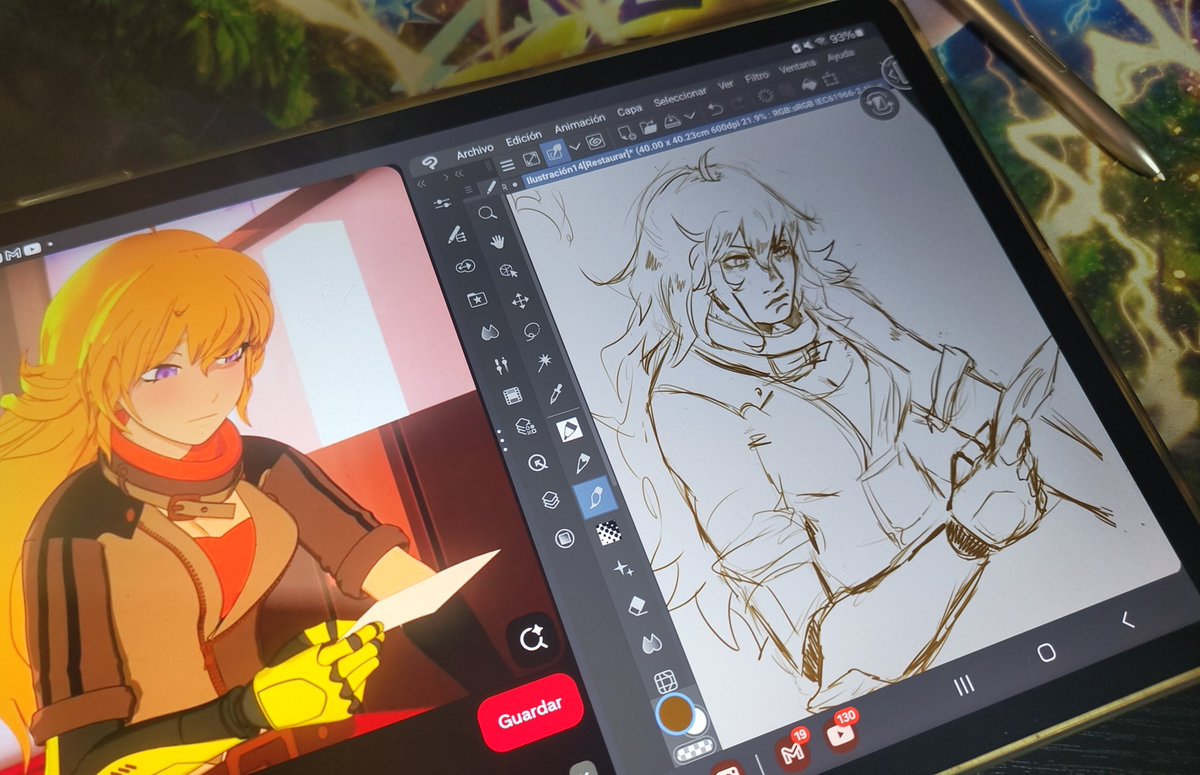 cccatte's tweet photo. Getting back on track 🫪

#rwby https://t.co/jNdB9bUTWK