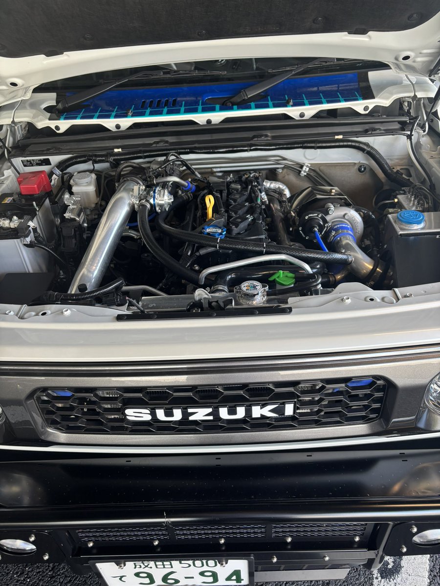 ApitWatabe's tweet photo. いゃ〜❗️
やはり・・・
turboが付くと・・・
迫力が違います😜
#JB74w
#JC74w https://t.co/EOf5gXc2Fd
