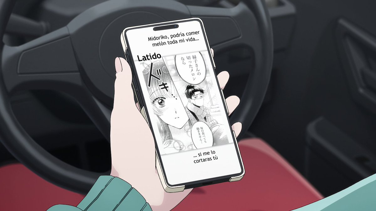 DasTier92's tweet photo. Ella solo es una girl cuarentona que ve la vida con filtros shoujo.

Me destruye el contraste entre los jefes de este anime: mientras el horrible jefe de Sasaki le recrimina de mala manera que fume (a pesar de ser él mismo la razón por la que Sasaki cada vez necesita hacerlo todavía más), Goto le da pases libres a Yamada y hasta le aconseja como disimular el olor siendo ella misma una vieja fumadora que intenta dejarlo.
Hay un lazo de confianza y respeto mutuo entre Yamada y ella que parece ir mucho más allá de la dinámica laboral: para la joven Goto es algo así como una mentora en temas de la vida, alguien que ya recorrió el camino que ella está recién empezando.
#ヤニすう