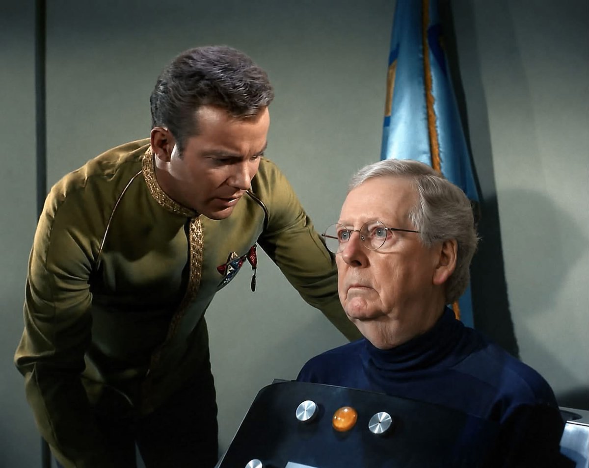 NurseChapel11's tweet photo. Mitch.. we’re sending you to Talos IV https://t.co/yiVJmngcAd
