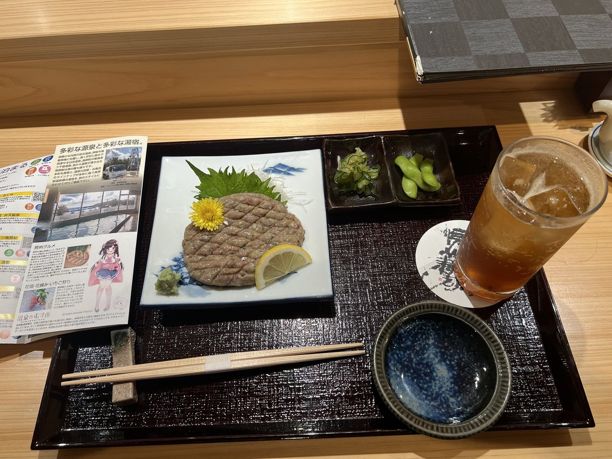 yanpokemon's tweet photo. 昨晩と今朝、日由美ちゃんが勧めてくれた食べ物をたくさん食べた。

#温泉むすめ 
#南房総日由美 https://t.co/beb5cmRaPw
