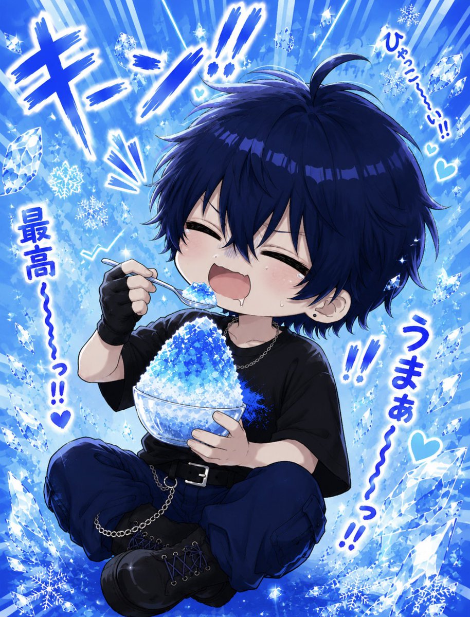 so_pdx's tweet photo. おはよう！ハッピーサタデー✨
今日はかき氷の日らしい😳🍧
シロップはやっぱり安定のブルーハワイかな🌊
みんなは何味が好きー？💙 https://t.co/ROnP8clXiG