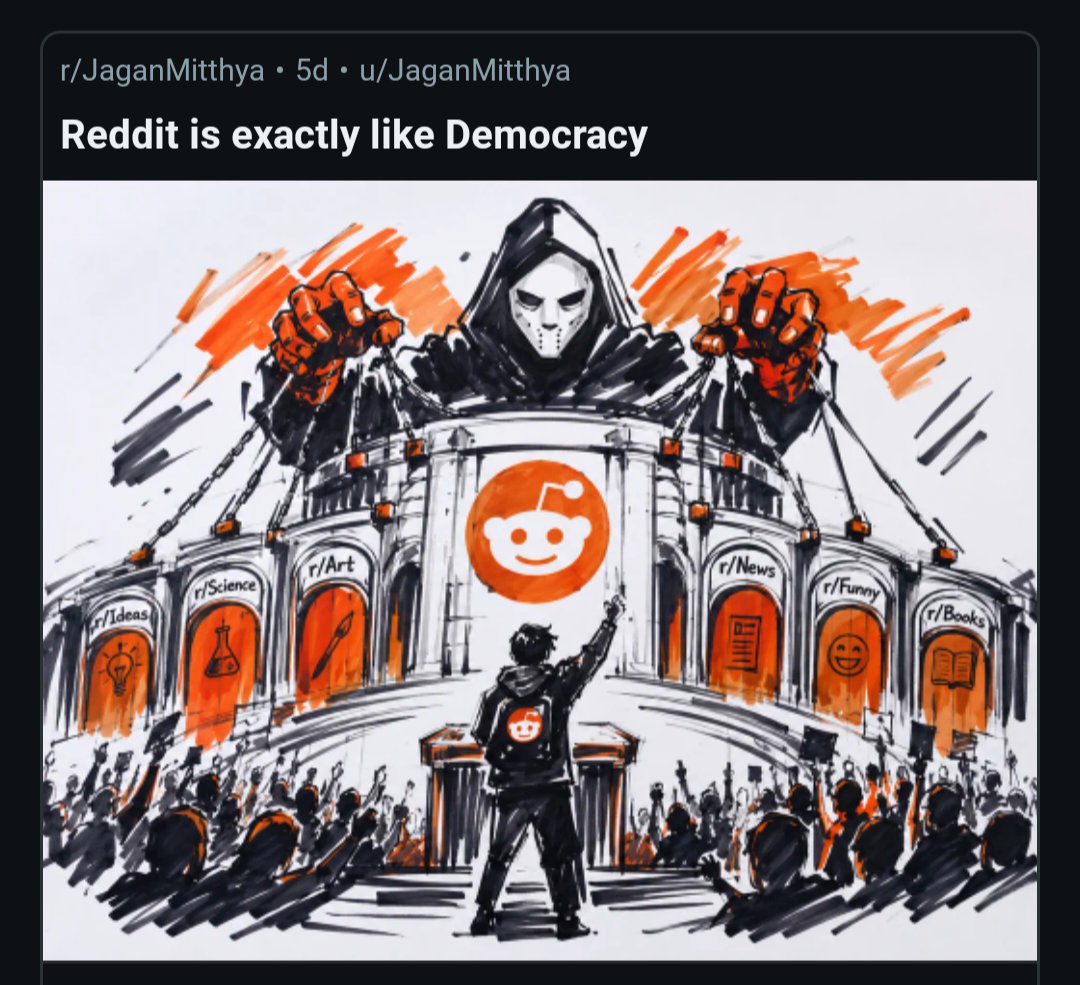jaganmitthya's tweet photo. Make Reddit RW Again. ✊🏻 https://t.co/EaWJwF1dY8