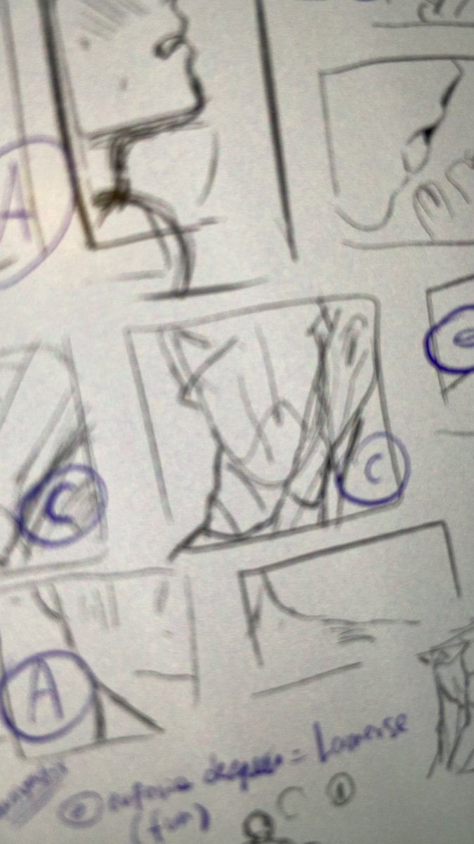 oshioshishiba's tweet photo. ✅Script
✅Storyboard 
(This is the fastest I've been working on a comic these past few months haha thank you Misawa for the inspiration) https://t.co/3iHXBZyuok