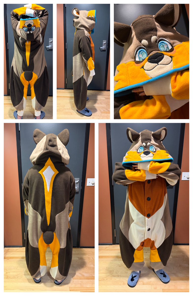kaijupy's tweet photo. So since I’m not sure I’ll ever be getting my bodysuit from the fursuit maker I’ve been dealing with, would any fursuit makers be interested in a trade for custom kigurumi work for bodysuit work? 😑😑😑 https://t.co/8wV8VwrHE7