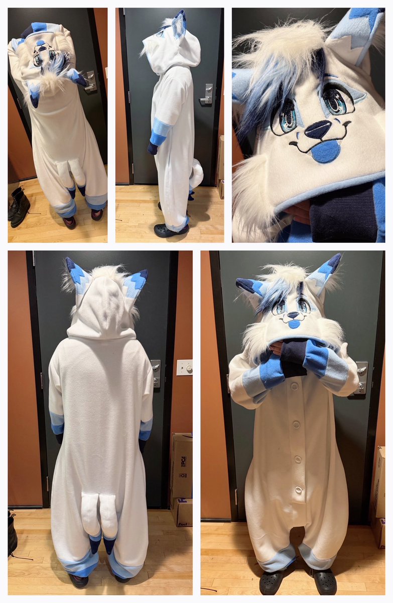 kaijupy's tweet photo. So since I’m not sure I’ll ever be getting my bodysuit from the fursuit maker I’ve been dealing with, would any fursuit makers be interested in a trade for custom kigurumi work for bodysuit work? 😑😑😑 https://t.co/8wV8VwrHE7