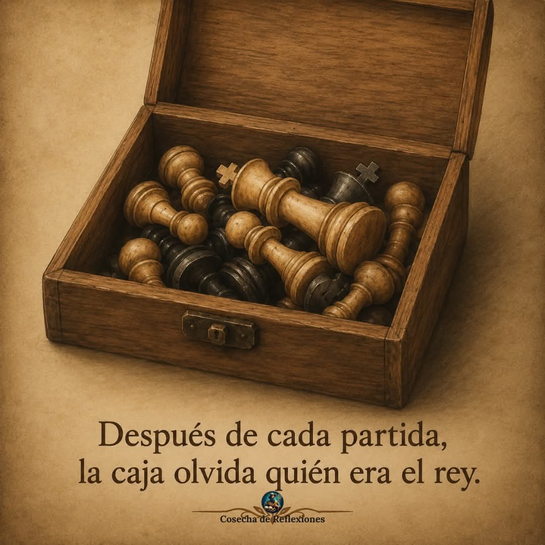 MarchenaTimana's tweet photo. Por más poderoso que te sientas en el juego, al final todos terminamos en la misma caja. No pierdas el tiempo compitiendo por un título que no te acompañará al final♟️ https://t.co/WzCgIRhbA7