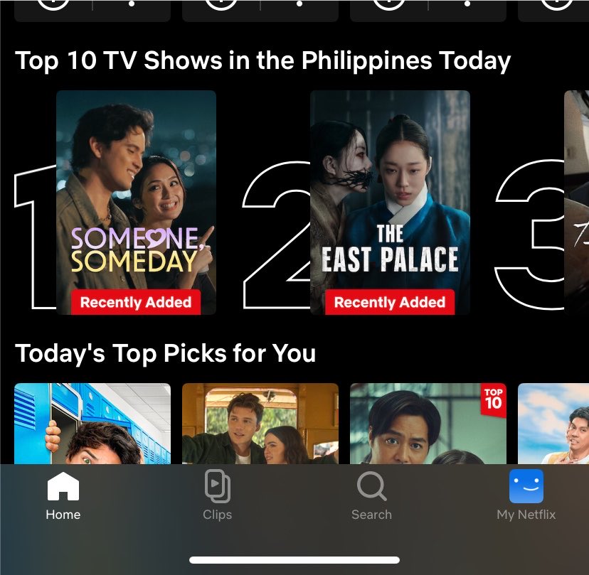 yourhughugh's tweet photo. #someonesomeday No. 1 in Top 10 TV shows in the philiipines today! @bernardokath @DreamscapePH @KRCWOfficial congrats! https://t.co/deBZejGtyk