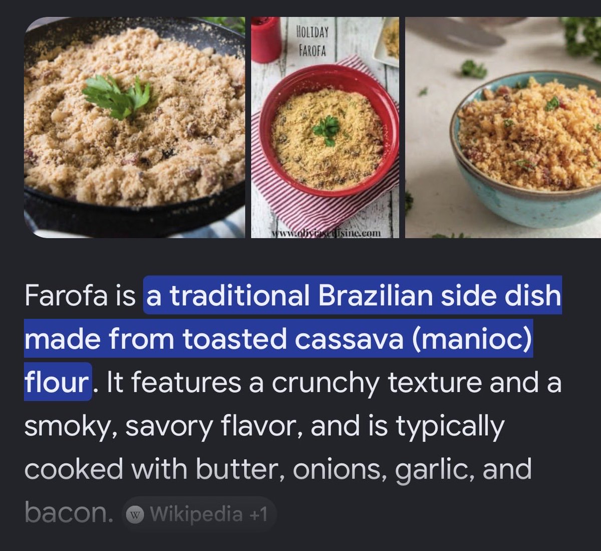 soleil_colza_'s tweet photo. They offered us a whole bag of farofa, which we fell in love with at the Brazilian BBQ!! 🇧🇷🪼🫶🏻 @usebido 

I loved it so much that I asked Pedro what it was called afterward lol 

I really appreciate it. Love you, Brazil! 🥰 https://t.co/3M3tM3dUHJ