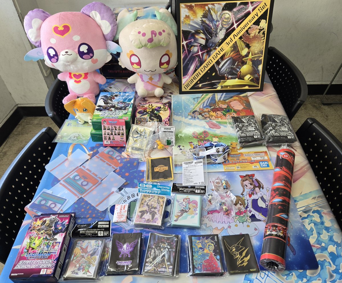 DiGiCURECUP's tweet photo. 設営完了しました‼️
外はとても暑いので熱中症には気をつけてお越しください❗️
２階にて受付を10:15より開始します！

#でじキュア杯 https://t.co/dQAWO4SFEN
