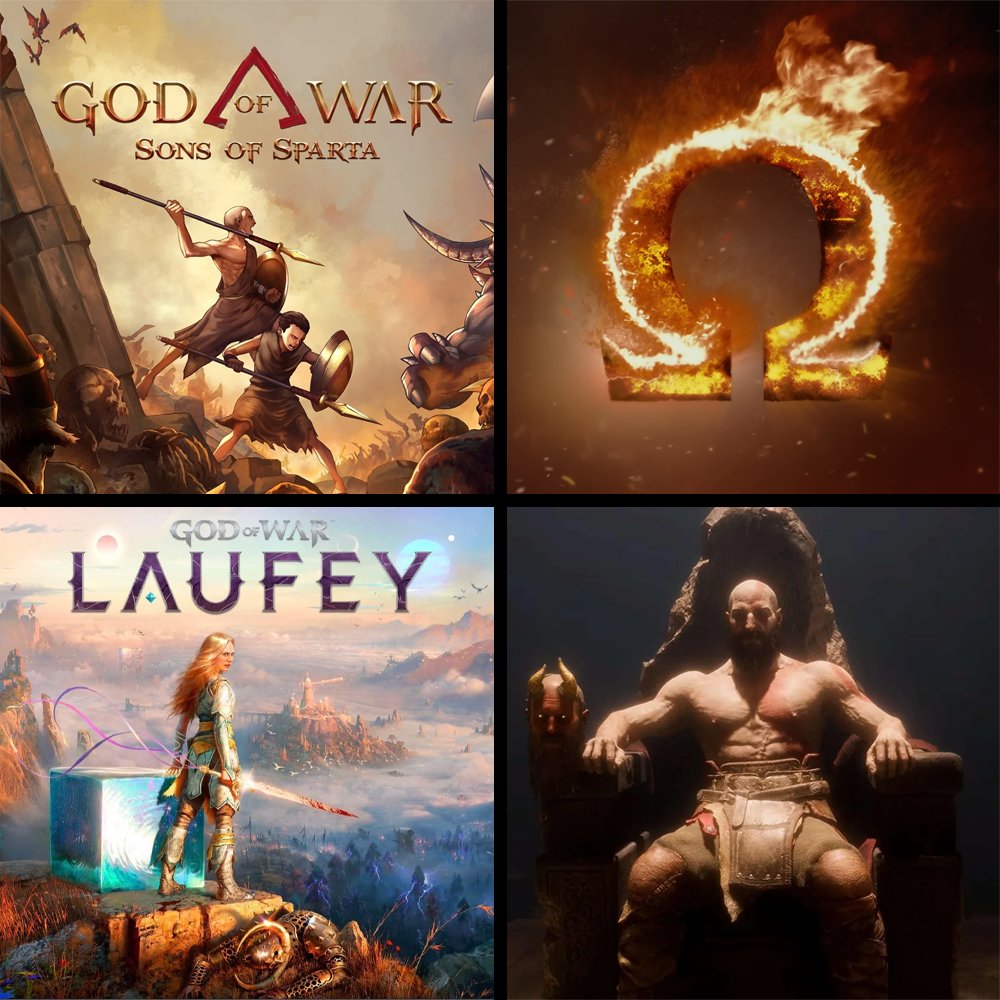 MidChronicler's tweet photo. Kinda wild: there were FOUR God of War game announcements in 2026 (and one release)! https://t.co/aHYUDprIcc