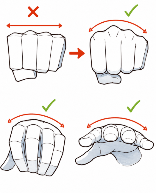 sodaguyx's tweet photo. wrong vs correct (punch) https://t.co/H9SvQ9OZSo