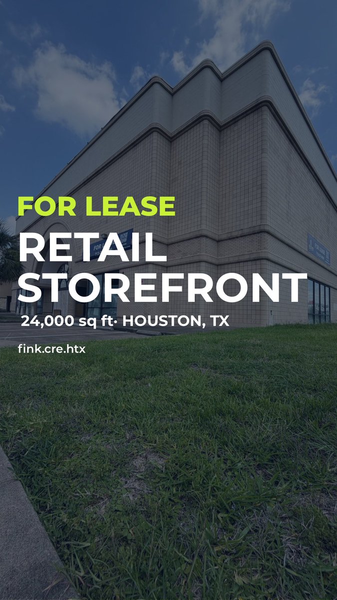 finkcrehtx's tweet photo. For Lease: 12,000 sq ft 

24,000 sq ft available
12,000 sq ft level 1
12,000 sq ft level 2

50,000 VPD
Direct highway visibility
High ceilings
Fire sprinklers in place
Freight elevator available

📍2703 S Texas 6, Houston, TX 77082 https://t.co/jP4N8ZYCaT